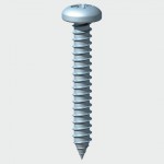 Self Tapping Screws Pan Head Pozi Z/P 1.1/2\" x 8s Pack of 100 4.08